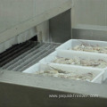 Stainless Steel Belt IQF Tunnel Freezer For Seafood